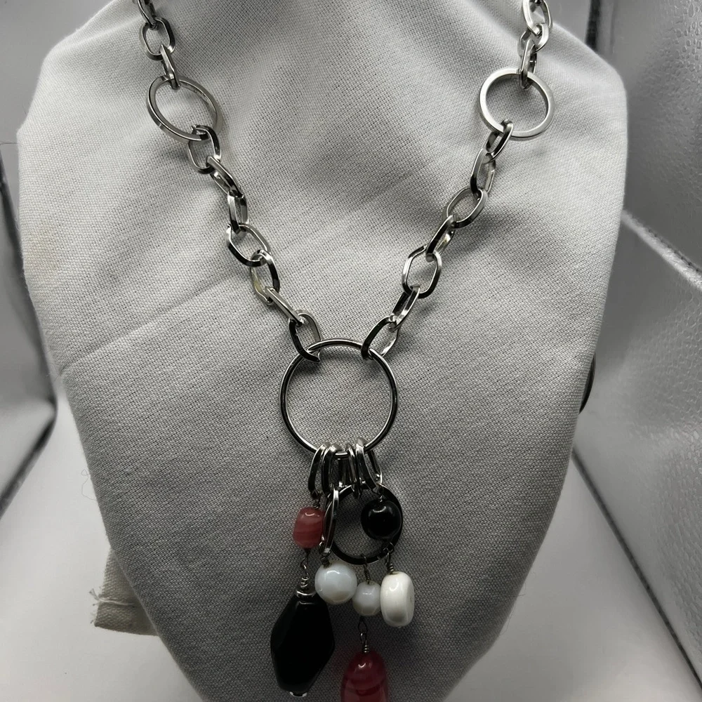 2 Lia Sophia statement necklaces